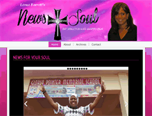 Tablet Screenshot of newsforyoursoul.com